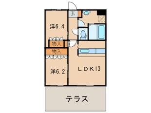 ファル－ルの物件間取画像